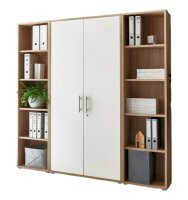 Aktenschrank TABOR 3 in Eiche Sonoma / weiß matt,...