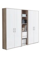 Aktenschrank TABOR 10 in Eiche Sonoma / weiß matt,...