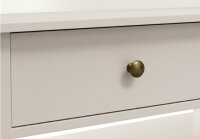 Couchtisch KOPENHAGEN in weiß, Landhausstil, 2 Schubkästen, 102 cm breit