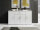 Kommode / Sideboard LILLY 13 in weiß 117 cm breit