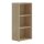 Aktenschrank TABOR 13 in Eiche Sonoma / weiß matt, Schrankwand, Büroschrank, abschließbar, Metallgriffe