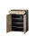 Garderoben-Set MELBOURNE in Artisan Eiche MDF / graphit, 5-tlg., (BxHxT) 255x192x38 cm