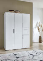 Kleiderschrank ALIYA in weiß, 4-türig, 2...