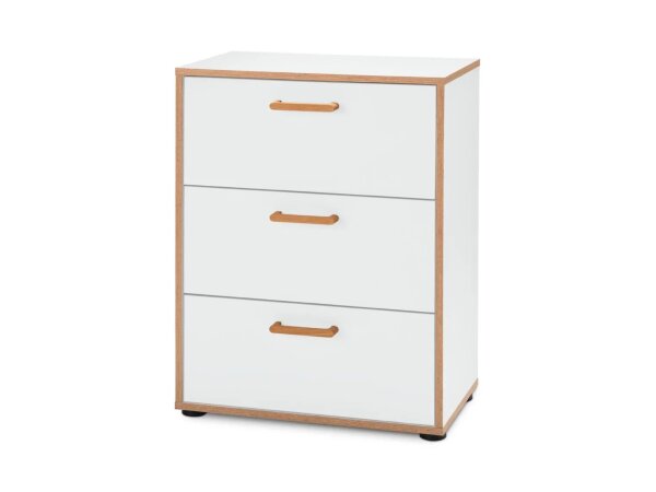 Kommode / Schubkastenkommode VERONA, 3 Schubkästen, (BxHxT) 60x77x35 cm