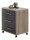 Rollcontainer TABOR in Eiche Sonoma / anthrazit Hochglanz, 1 Schubkasten abschließbar, (BxHxT) 44,1x57,6x40 cm