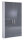 Aktenschrank TABOR breit / hoch in lichtgrau / anthrazit Hochglanz, Büroschrank, abschließbar, (BxHxT) 84,4x185,6x33 cm