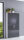 Aktenschrank TABOR breit / hoch in lichtgrau / anthrazit Hochglanz, Büroschrank, abschließbar, (BxHxT) 84,4x185,6x33 cm