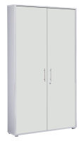 Aktenschrank TABOR breit / hoch in lichtgrau / weiß...