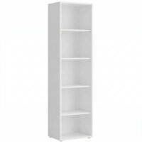 Büromöbel-Set TABOR PRO 4 in weiß / weiß matt, Arbeitszimmer Komplett-Set