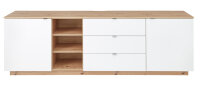 TV Sideboard KORE 2 weiß / Eiche,...