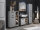 Badmöbel-Set Badezimmer TOURS 1 in grau / Sonoma, 4-tlg., Spiegelschrank inkl. LED-Beleuchtung, (BxHxT) 140x185x38 cm