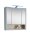 Badmöbel-Set Badezimmer TOURS 1 in grau / Sonoma, 4-tlg., Spiegelschrank inkl. LED-Beleuchtung, (BxHxT) 140x185x38 cm