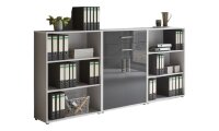 Aktenschrank TABOR 14 Büroschrank Metallgriffe