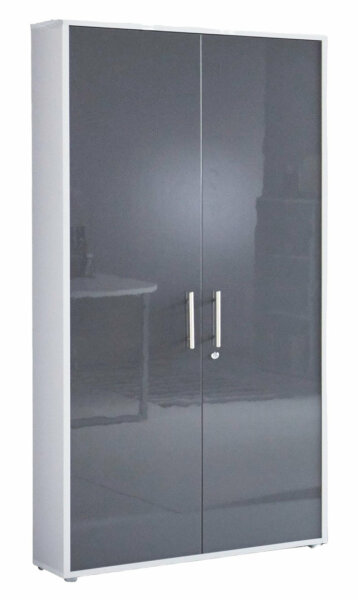 Aktenschrank TABOR hoch Büroschrank abschließbar, (BxHxT) 84,4x185,6x33 cm