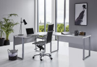 Winkelschreibtisch TABOR wechselseitige Montage, 205x177 cm