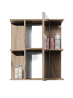 Badmöbel-Set Badezimmer VALENCIA 4, 2-tlg. mit Spiegelschrank