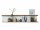 Wohnwand Anbauwand FLORENZ 1, (BxHxT) 326x204x51 cm