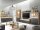 Wohnwand Anbauwand LIMOGES in Artisan Eiche Nb. / anthrazit, inkl. LED-Beleuchtung
