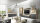 Wohnwand Anbauwand LIMOGES in Artisan Eiche Nb. / anthrazit, inkl. LED-Beleuchtung