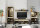 Wohnwand Anbauwand LIMOGES in Artisan Eiche Nb. / anthrazit, inkl. LED-Beleuchtung