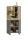 Wohnwand Anbauwand LIMOGES in Artisan Eiche Nb. / anthrazit, inkl. LED-Beleuchtung