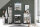 Badezimmer Badmöbel-Set VENEZIA weiß matt Hochschrank Spiegelschrank WBU Highboard Set 1