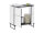 Badezimmer Badmöbel-Set VENEZIA weiß matt Hochschrank Spiegelschrank WBU Set 2