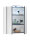 Badezimmer Badmöbel-Set VENEZIA weiß matt Spiegelschrank WBU Set 4