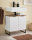 Badezimmer Badmöbel -Set Weiß matt ASPEN 60 cm Spiegelschrank Wbu Set 4