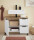 Badezimmer Badmöbel -Set Weiß matt ASPEN 80 cm Spiegelschrank Wbu Set 4