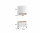 Badezimmer Badmöbel -Set Weiß matt ASPEN 80 cm Spiegelschrank Wbu Set 4