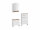 Badezimmer Badmöbel -Set ASPEN 60 cm Spiegelschrank Wbu Highboard Set 3