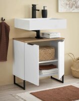Badezimmer Badmöbel -Set ASPEN 60 cm Spiegelschrank Wbu Set 4