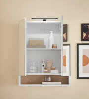 Badezimmer Badmöbel -Set ASPEN 60 cm Spiegelschrank Wbu Set 4