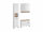 Badezimmer Badmöbel -Set ASPEN 80 cm Hochschrank Spiegelschrank Wbu Set 2