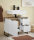 Badezimmer Badmöbel -Set ASPEN 80 cm Spiegelschrank Wbu Highboard Set 3