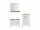 Badezimmer Badmöbel -Set ASPEN 80 cm Spiegelschrank Wbu Highboard Set 3