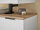 Badezimmer Badmöbel -Set ASPEN 80 cm Spiegelschrank Wbu Highboard Set 3
