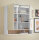 Badezimmer Badmöbel -Set ASPEN 80 cm Spiegelschrank Wbu Set 4