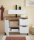 Badezimmer Badmöbel -Set ASPEN 80 cm Spiegelschrank Wbu Set 4