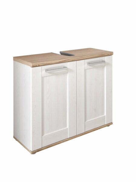 Badezimmer Waschbeckenunterschrank Badmöbel ELEGANCE Sibiu Lärche