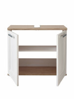 Badezimmer Waschbeckenunterschrank Badmöbel ELEGANCE Sibiu Lärche