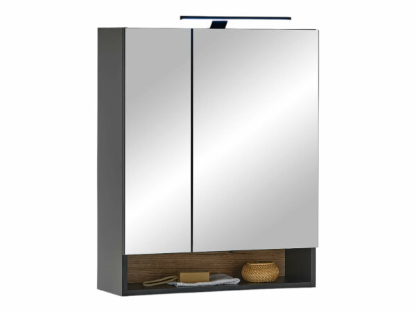 Badezimmer Spiegelschrank 60 cm Badmöbel ASPEN