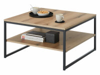 Couchtisch KUBUS in Evoke Eiche Dekor quadratisch...