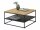 Couchtisch TIRANO Eiche massiv geölt mit durchgehender Lamelle (BxHxT) 75x40x75 cm