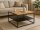 Couchtisch TIRANO Eiche massiv geölt mit durchgehender Lamelle (BxHxT) 75x40x75 cm