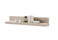 Wohnwand BELLEVUE in Polar Eiche / Anderson Pine, LED-Beleuchtung