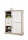 Wohnwand BELLEVUE in Polar Eiche / Anderson Pine, LED-Beleuchtung