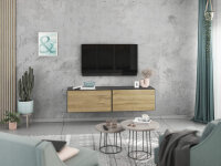 Lowboard VARIANTO 1 Schrank Set, modernes griffloses...