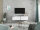 Lowboard VARIANTO 1 Schrank Set, modernes griffloses TV-Board, 2 tlg., 152 cm, TV-Schrank, stehend und hängend